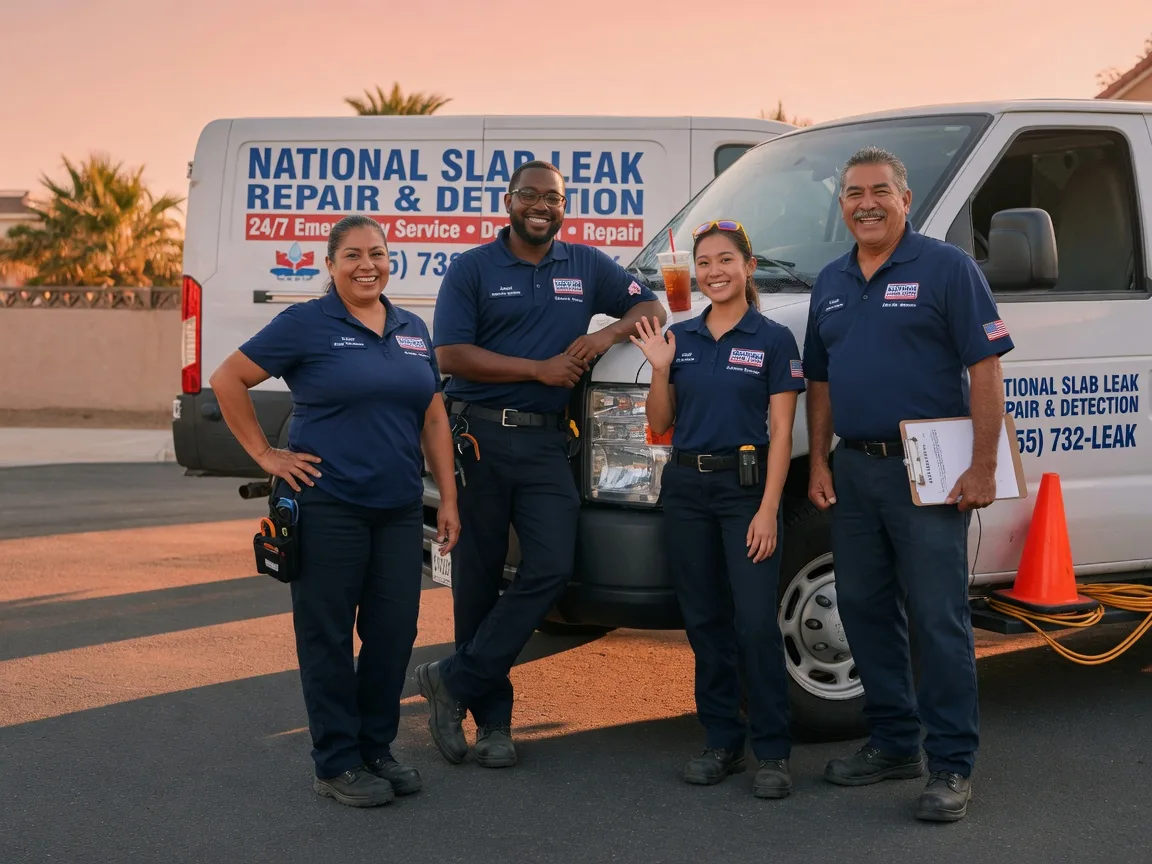Slab Leak Detection company in Preemption, IL